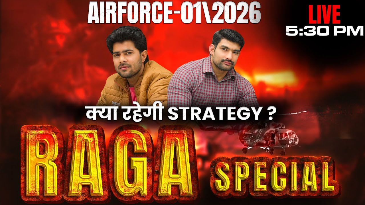 AIRFORCE 1 2026 RAGA SPECIAL STRATEGY ? | By Robin & Akshay Sir # ...
