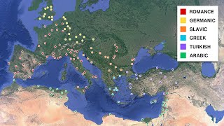 How Roman Cities got their Modern Names