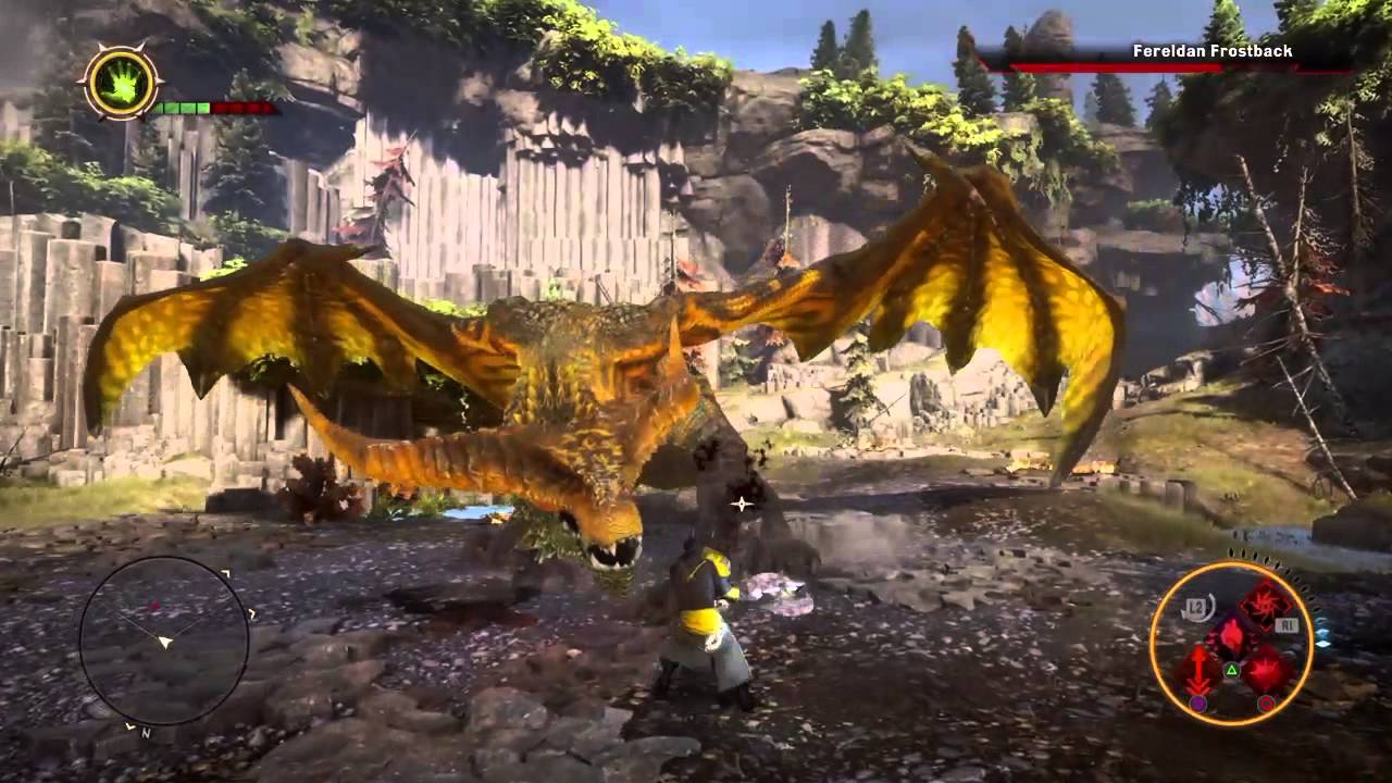 Dragon age inquisition all Dragons P1 Fereldon frostback