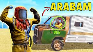 ARABALI EVİMİZE 10 DEFA RAİD ATMAYA ÇALIŞTILAR ! (MUHTEŞEM İNTİKAM!) Rust Türkçe