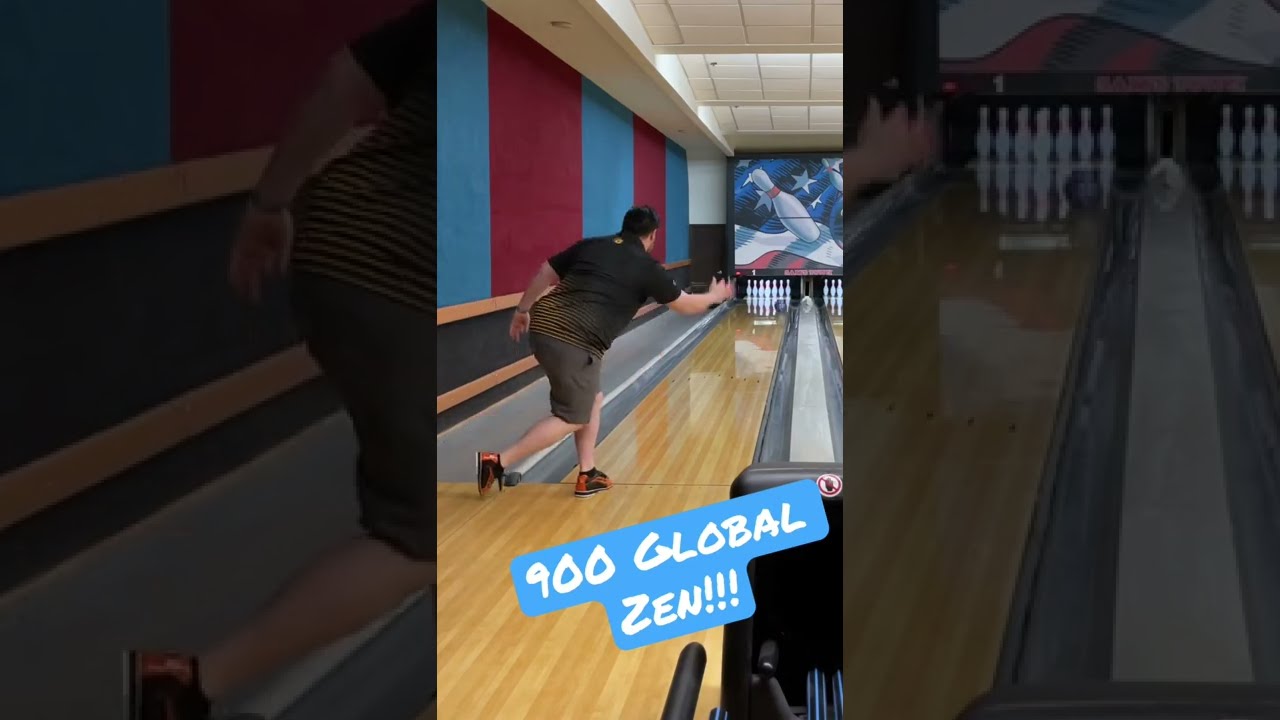 Drilled A New 900 Global Zen Pin Down Shorts Bowling 900global