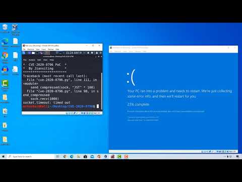 Hacking Windows 10 Machine - SMBGhost Vulnerability (CVE 2020-0796)