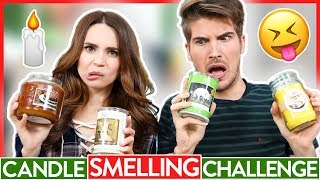 CANDLE SMELLING CHALLENGE ft Joey Graceffa!