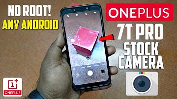 OnePlus 7t Pro Stock Camera for Any Android ft. Poco F1 | Portrait + Nightscape + Pro Mode 🔥