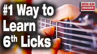 the #1 guitar method for learning 6th licks