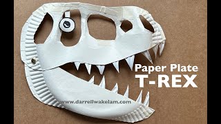 Paper Plate T-Rex