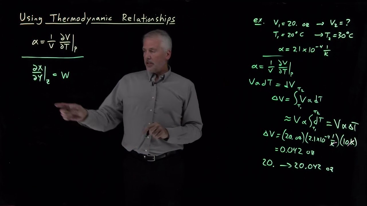 Использование термодинамических соотношений