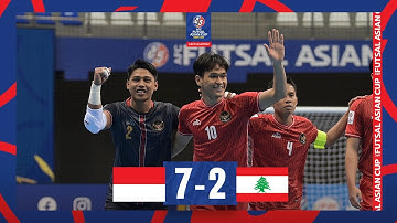#ACFutsal2022 - Group C | Indonesia 7 - 2 Lebanon