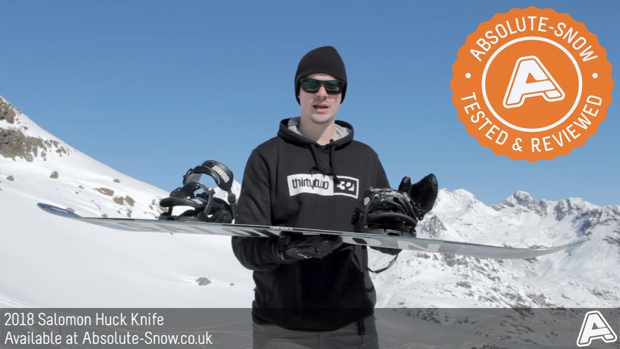 2017 / 2018 Salomon Huck Knife Snowboard Video Review YouTube