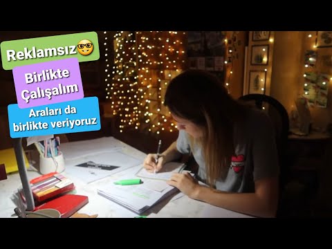 (REKLAMSIZ) Birlikte Ders Çalışalım - ARALARI DA BİRLİKTE VERİYORUZ 📚🤓