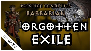 Forgotten Exile | Diablo IV Cosmetics (Barbarian) | In-Game (4K) | 2,300 Platinum