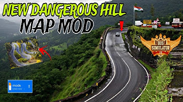 Map Mod Bussid 4.1.2 - New Dangerous Hill Map Mod For Bus Simulator Indonesia |Bussid Mod Map|Bussid
