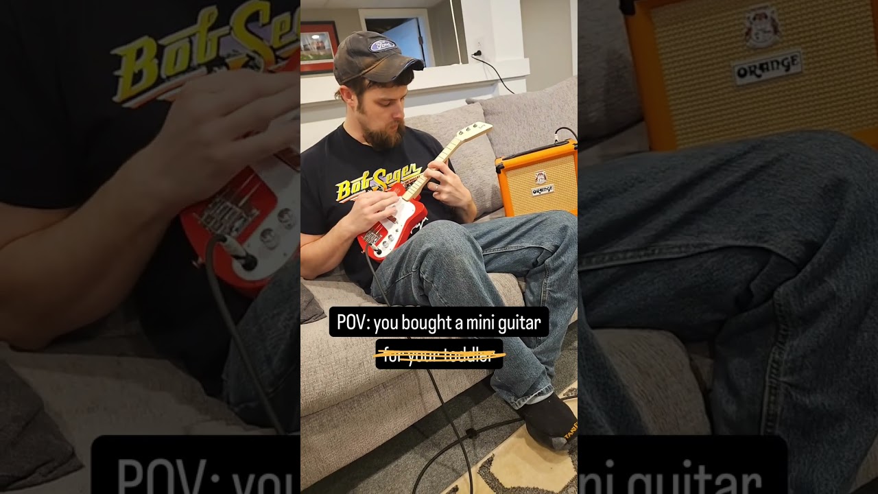 Dad’s “Quality Test” Demo on Toddlers' Loog Mini Electric | Is It Approved? 🎸🤔