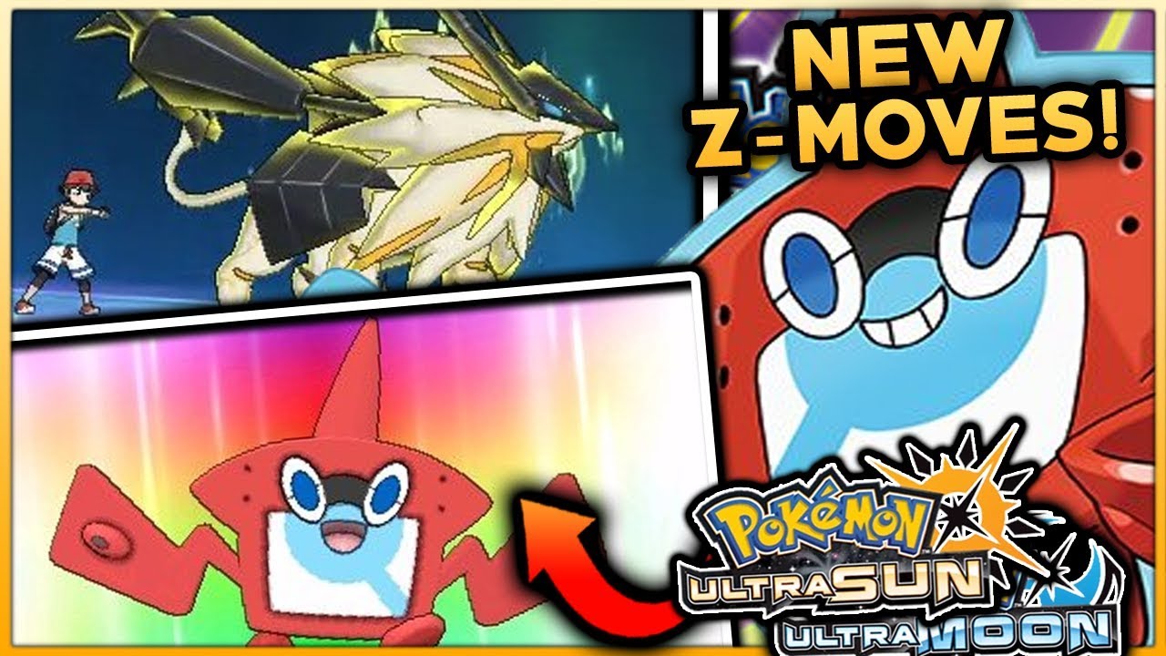 SPOILERS! - Ultra Sun & Ultra Moon New Pokemon/Moves Info