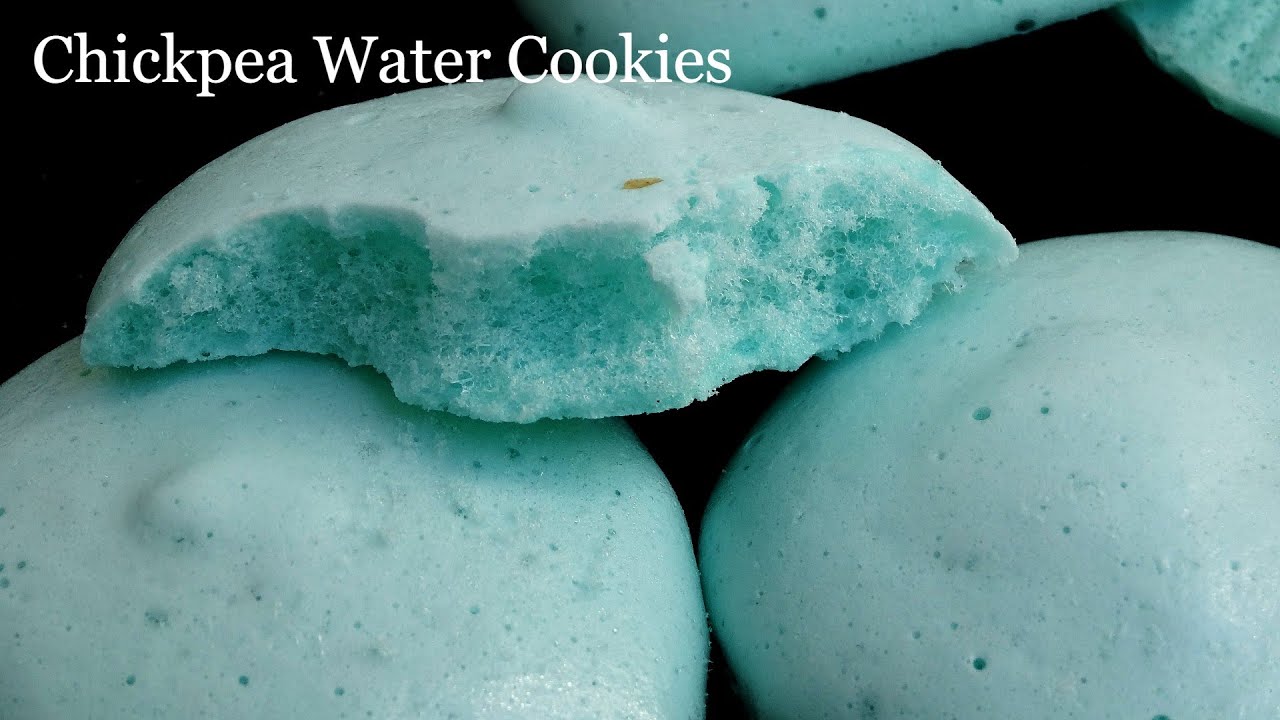 Chickpea Water (Aquafaba) Cookies Vegan Meringue Cookies Cotton
