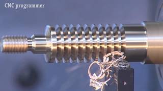 Cnc Machine Relaxing Video - 11 Axis  Lathe Machining