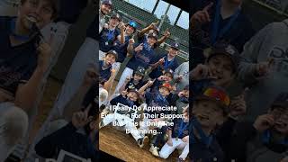 That Wraps Up Year 1 Of Travel Ball!!! #baseballszn #baseball #hitting #ytshorts #viral #subscribe