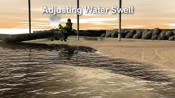 Realtime simulation of a island environment