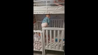 Toddler Found Another Way up After Ladder Was Removed From Bunk Bed