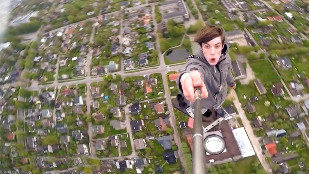 climbing colombia INSANE huge TV tower climb! (People are Awesome)