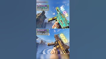 QQ9 "Neon Grunge vs Black Gold" Epic in codm | Call Of Duty Mobile