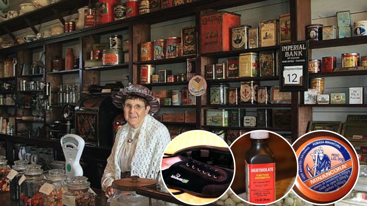 OS PRODUTOS ANTIGOS QUE MARCARAM GERAÇÕES E SUAS HISTÓRIAS!