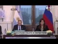 Cristina Kirchner y su par de Rusia, Vladimir Putin firmaron acuerdos bilaterales