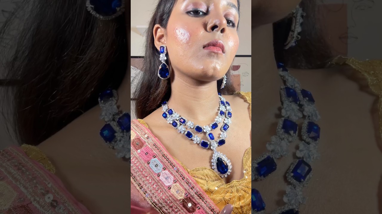 Meesho festive necklace haul✨