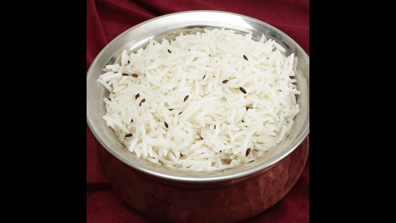 Jeera Rice 4 minute recipe Annapurna Kitchen YouTube