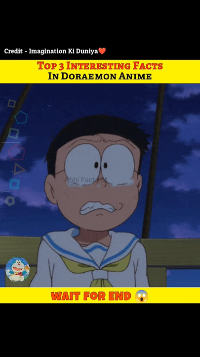 3 Mysterious Facts In Doraemon Anime 😱 #shorts #viral #doraemon #anime