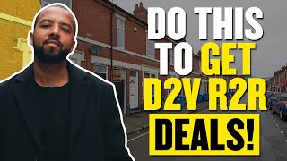 Do this to get Direct to Vendor Rent-to-Rent deals! | Property deals