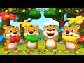 Tigres tiernos 🐯🌿 Su comida favorita | Canción infantil para bebés y niños