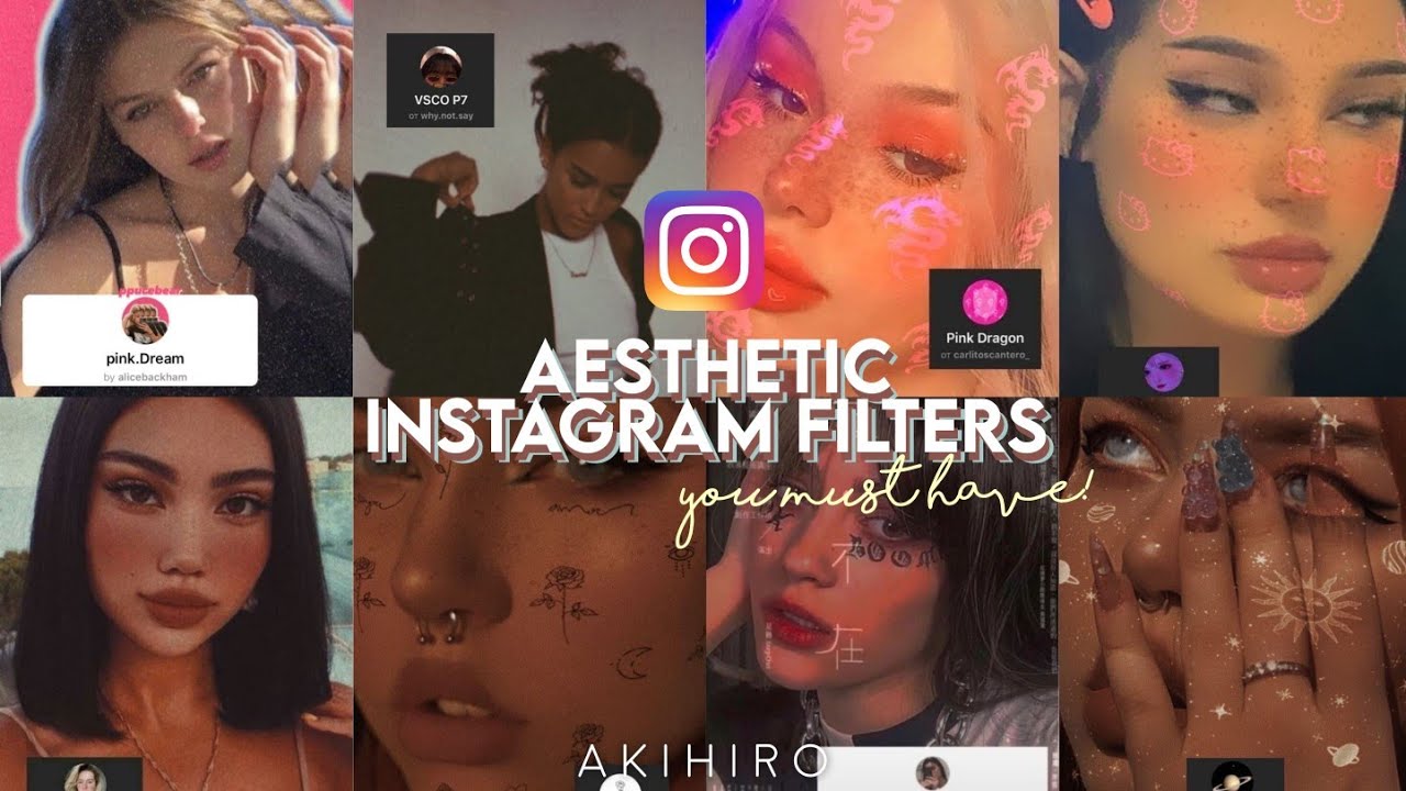 Aesthetic Instagram Filters you must have! [for android and ios]