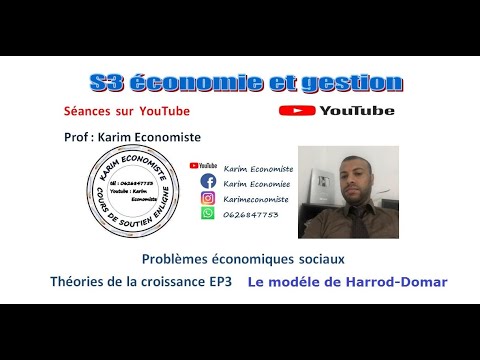 Vidéo: Quels sont les déterminants de la croissance selon le modèle Harrod Domar ?