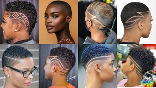 Latest Low Haircut for Black Women 2025 | Trending Short Styles & Fades|Tapered Low Haircuts styles