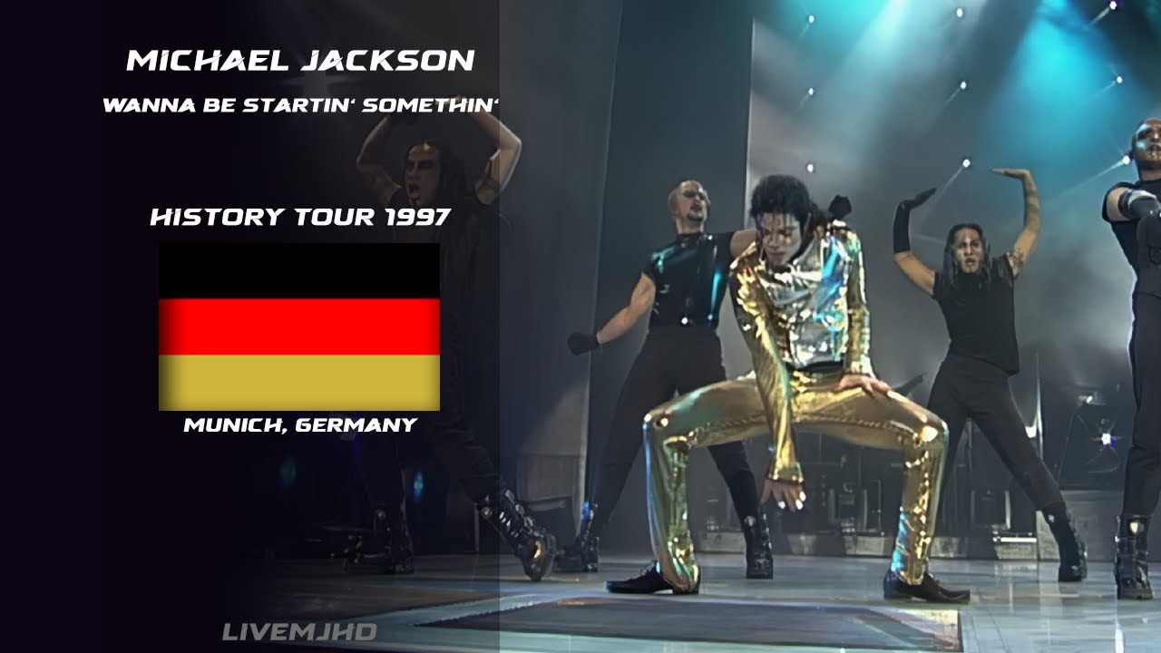 Michael Jackson - Wanna Be Startin' Somethin' - Live Munich 1997