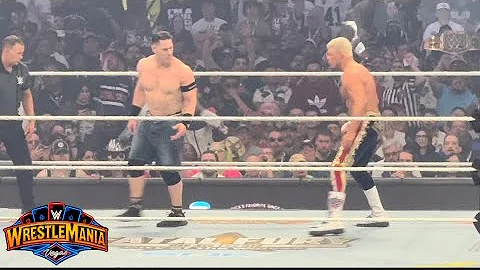 Cody Rhodes vs John Cena Full Match - Wrestlemania 41