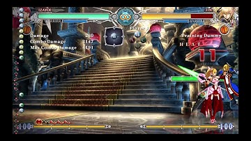 BBCF:Izayoi Bnb Combo