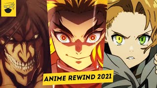 ANIMES MÁS POPULARES DE 2021 | ANIME REWIND 2021