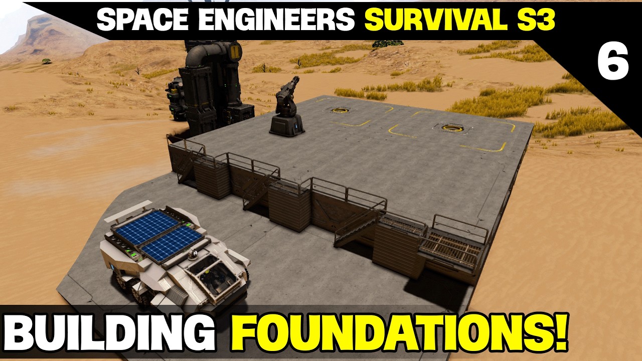 Space Engineers Survival (EP6) | THE ANTI SPIDER BASE! [2026]
