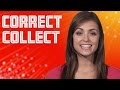 How To Pronounce Correct & Collect - Can you tell the difference? 英会話 Cách phát âm