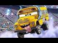 Big &amp; Small Miss Fritter With Saw Wheels Vs Thomas Train The Tank Engine Vs Portal_Beamng.drive