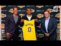 The Lakers Introduce Russell Westbrook 🔥 Full Press Conference Interview