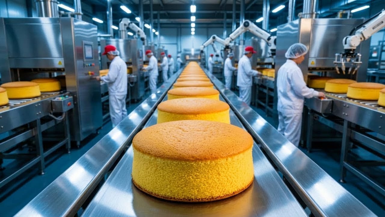 Inside the Japanese Castella Factory – How Cotton-Soft Cakes Are Made