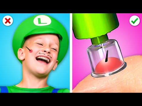 Mario';s Hacks Saved My Life!⭐Super Mario Parenting Tips & Gadgets That Every Parent Will Love!