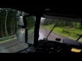 Rain, Rainy, The Rainiest POV Driving Scania R450 Next Generation - Dobbiaco Nuovo,Italy