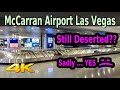 IS McCARRAN AIRPORT LAS VEGAS STILL DESERTED? 😕PRETTY MUCH & PRETTY SAD