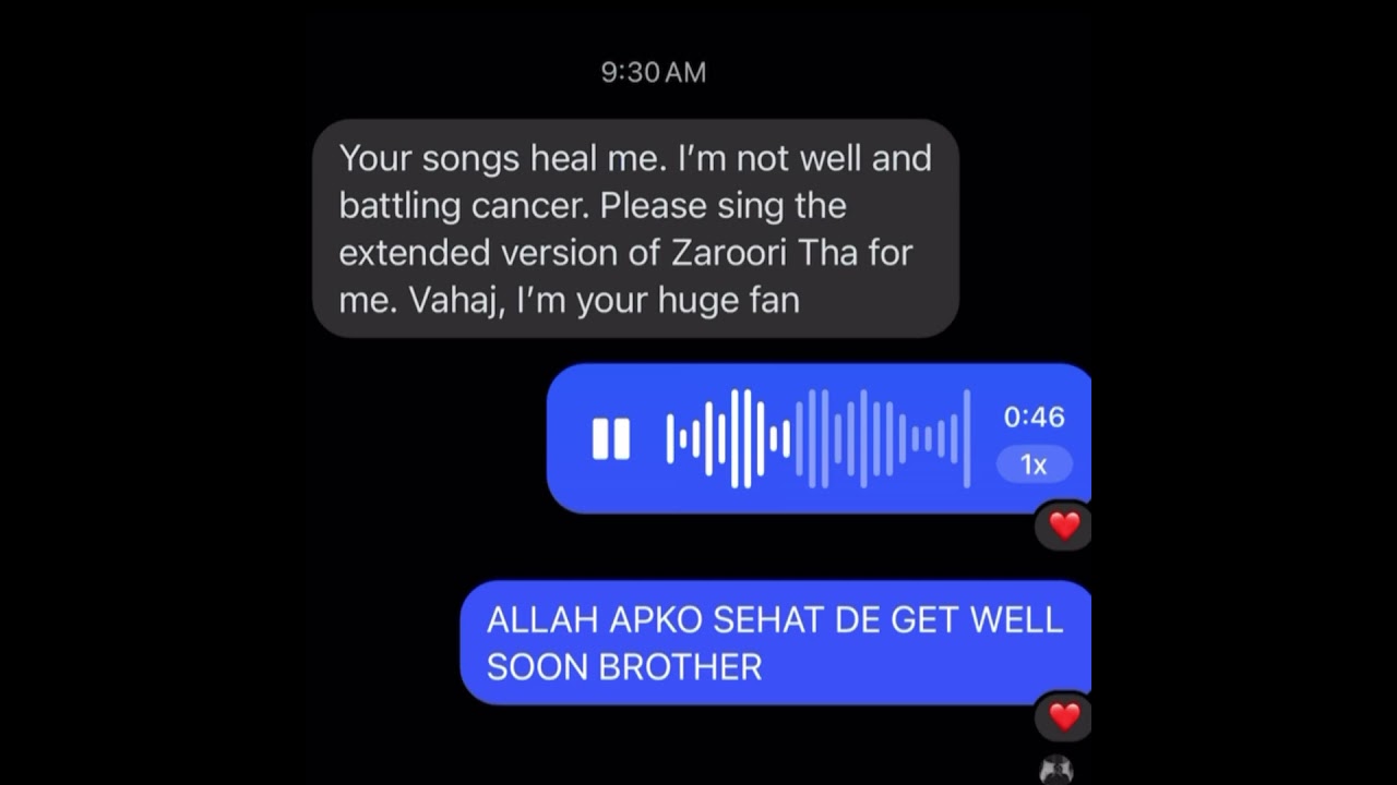 Singing Zaroori Tha (Extended Version) for a Special Fan Battling Cancer ❤️ Singing Zaroori Tha (Extended Version) for a Special Fan Battling Cancer ❤️