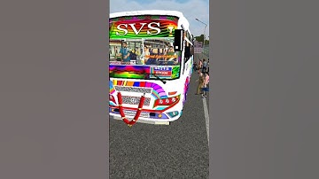 Bus simulator indonesia SvS bus
