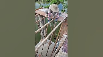 Manual Formwork Installation: Construction Workers